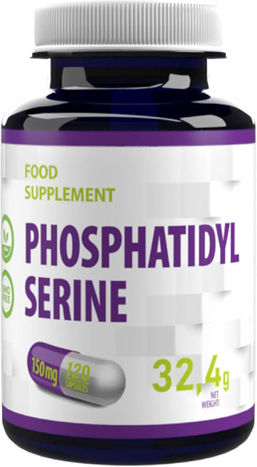 Hepatica Phosphatidylserine 150Mg | 120 Vegan Capsules | High Strength Brain, Memory & Cognitive Support | 3Rd Party Lab Tested | Gluten & Gmo Free