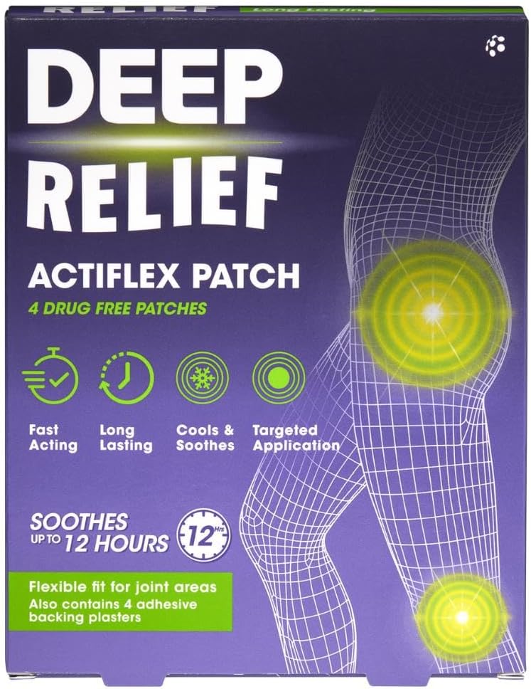Deep Relief Actiflex Patch (Pack Of 4 Patches)