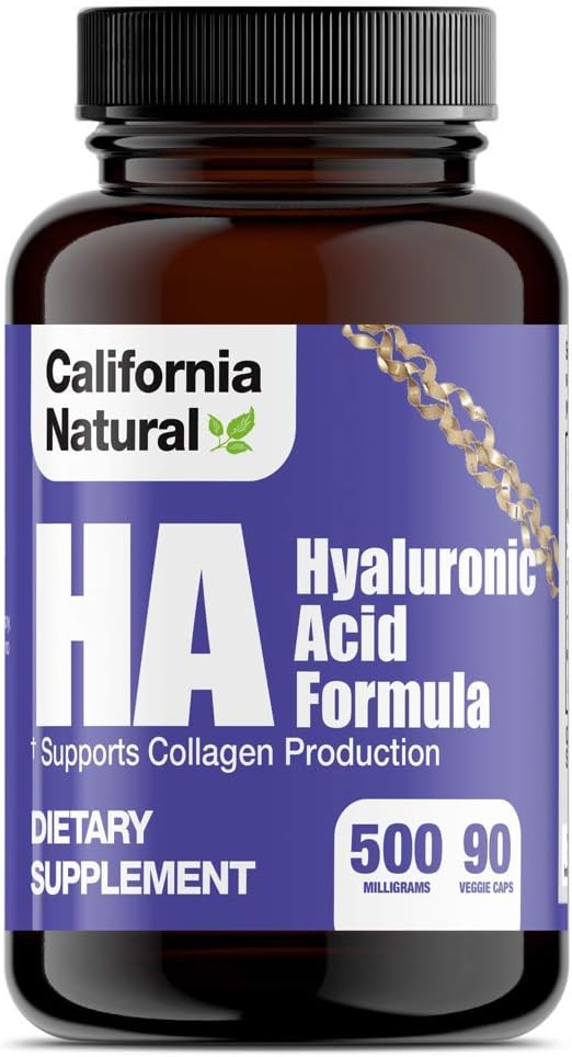 California Natural Hyaluronic Acid Formula Capsules, 90 Count (Pack Of
