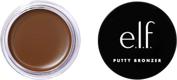 E.L.F. Putty Bronzer, Creamy & Highly Pigmented Formula, Creates A Long-Lasting Bronzed Glow, Infused With Argan Oil & Vitamin E, Sun Kissed, 0.35 Oz (10G)