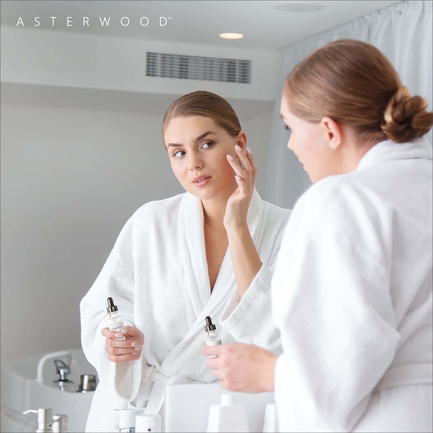 ASTERWOOD Hyaluronic Acid Serum 1 oz and Hyaluronic Acid Cream 1.7 oz : Beauty & Personal Care