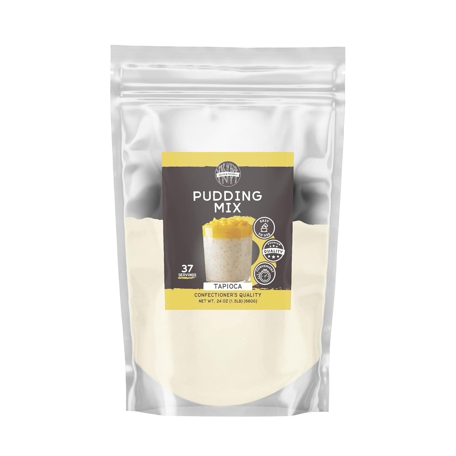 Birch & Meadow 1.5Lb, Tapioca Pudding Mix, Snack, Filling, Dessert