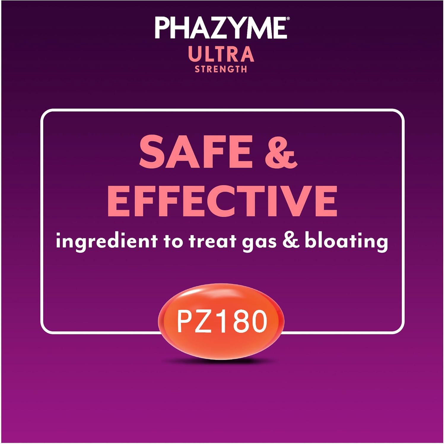 Buy Phazyme Gas Relief, Ultra Strength Gas And Bloating Relief For Adults, 180 Mg Simethicone Fast Gels, 48 Count On  Free Shipping On Qualified Orders
