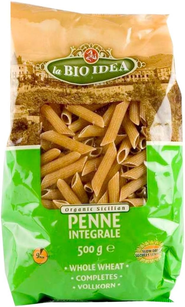 La Bio Idea | Penne (Tubes) - Wholewheat | 9 X 500G