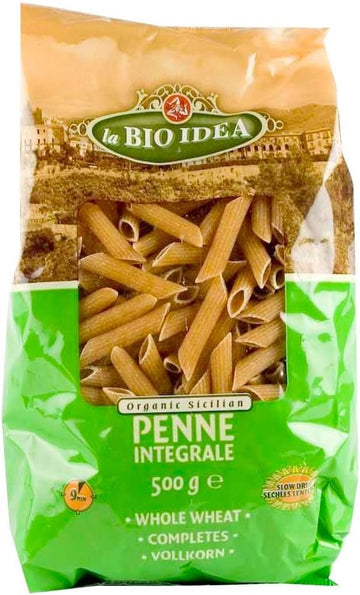 La Bio Idea | Penne (Tubes) - Wholewheat | 9 X 500G