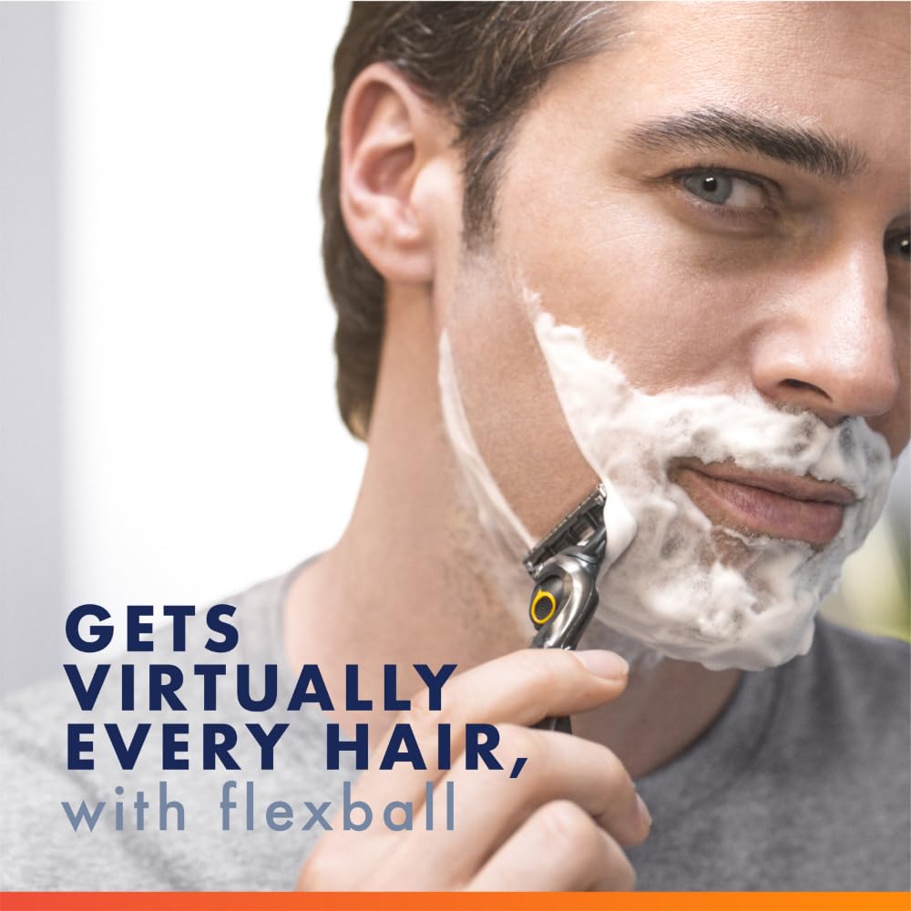 Gillette Proglide Shield Razor Refills For Men, 8 Blade Refills : Beauty & Personal Care