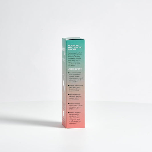Sorted Skin 5 in 1 Anti-redness CC Cream, SPF50 Colour Correcting Cream for Uneven Skin Tone and Rosacea, Moisturises and Protects against UV Rays and Blue Light, Suitable for Sensitive Skin 30ml