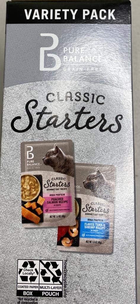 Pure Balance Grain Free, Classic Starters Goumet Cat Treats : Pet Supplies