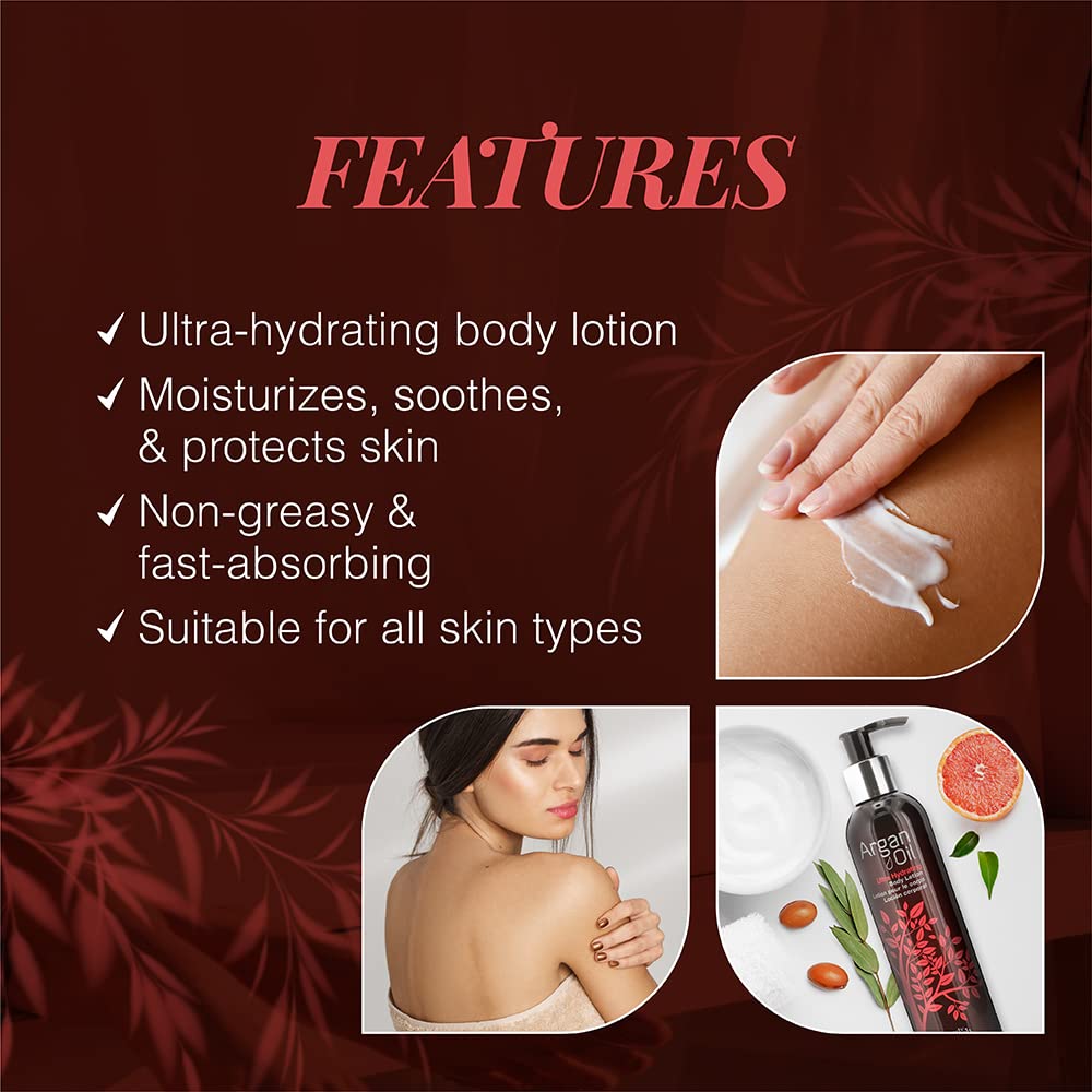 Body Drench Argan Oil Ultra Hydrating Body Lotion – Nourishing & Moisturizing Lotion For Dry Skin With Argan Oil, 8 Fl Oz : Body Drench Argan Oil Ultra Hydrating Body Lotion : Beauty & Personal Care