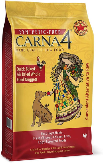 Carna4 Hand Crafted Dog Food, 13-Pound, Chicken : Pet Supplies