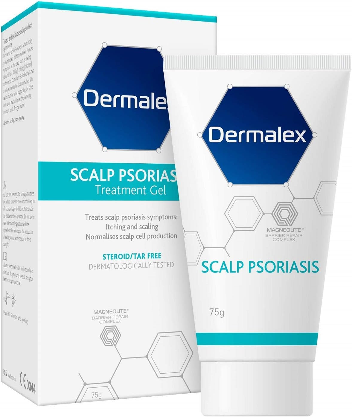 Dermalex Psoriasis Scalp Treatment Gel – Developed by Dermatologists to Treat Scalp Psoriasis Symptoms – 75 g : Amazon.co.uk: Health & Personal Care
