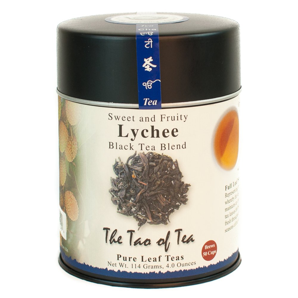 The Tao Of Tea, Lychee Black Tea, Loose Leaf, 4.0 Ounce Tins