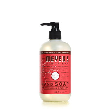 Mrs. Meyer'S Clean Day Hand Soap, Made With Essential Oils, Biodegradable Formula, Rhubarb, 12.5 Fl. Oz