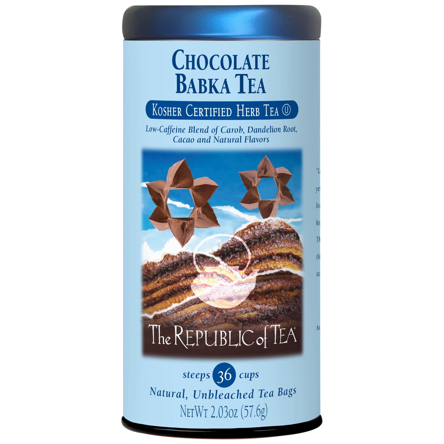 The Republic Of Tea - Chocolate Babka Red Herbal Tea - 36 Tea Bags