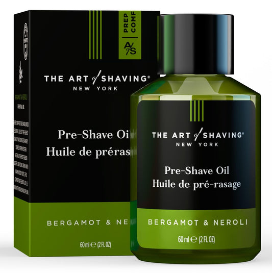 The Art Of Shaving Bergamot & Neroli Pre-Shave Oil For Men – Clinically Tested For Sensitive Skin – Improves Razor Glide For A Close, Comfortable Shave – 2 Oz