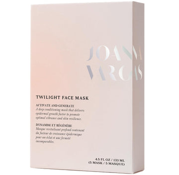 Joanna Vargas Twilight Face Mask - Hydrating Face Masks With Epidermal Growth Factor & Niacinamide - Soothing Facial Masks For Women - Repairing Sheet Mask For Enhanced Skin Barrier - Single Sheet
