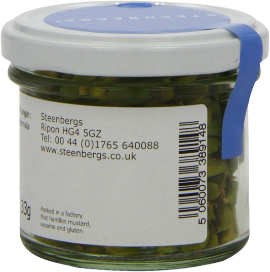 Steenbergs Green Cardamom Pod 33G