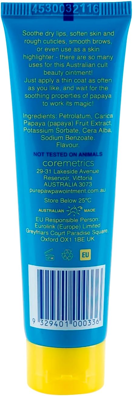 Pure Paw Paw Australian Ointment With Passion Fruit To Smooth And Soothe, Suitable For Lips, All Skin Types And Makeup 25G