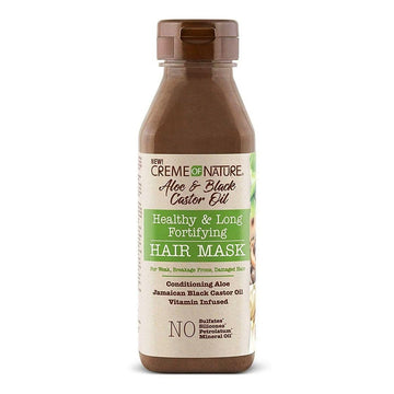 Creme Of Nature Aloe & Black Castor Oil Aloe & Black Castor Oil Mask, 11.5 Ounce