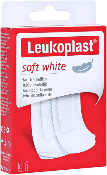 Leukoplast Soft White Strength 19 X 72 Mm 12Pcs/38 X 72 Mm Pack Of 20