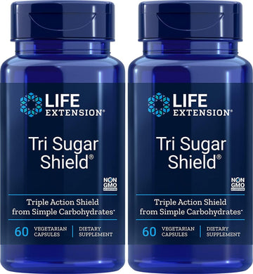 Tri Sugar Shield, 60 Vcaps (Pack of 2)