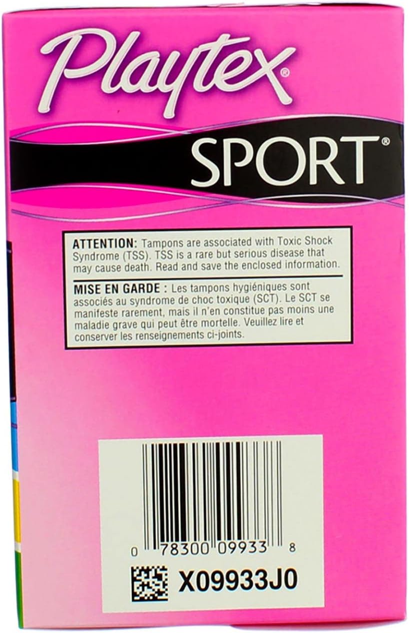 Playtex Sport Multi Unscented, 36 Count : Health & Household