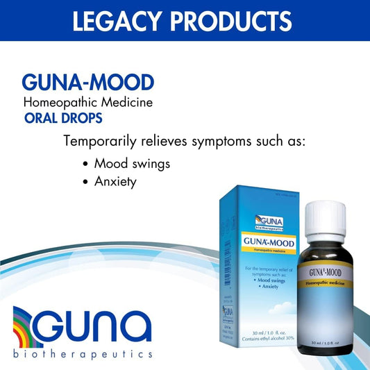 Guna Mood Natural Homeopathic Relaxation Aid - 1 Ounce