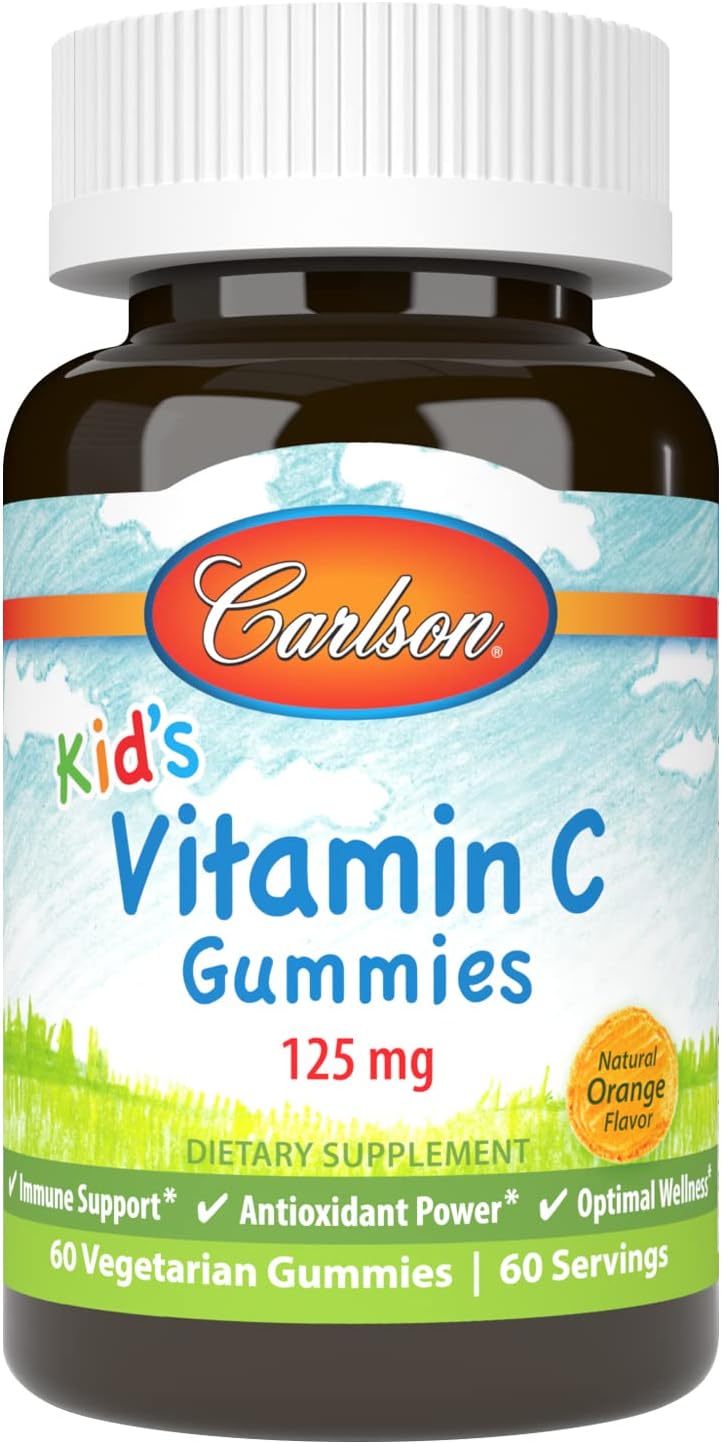 Carlson Labs Kids Vitamin C Gummies, 60 Ct