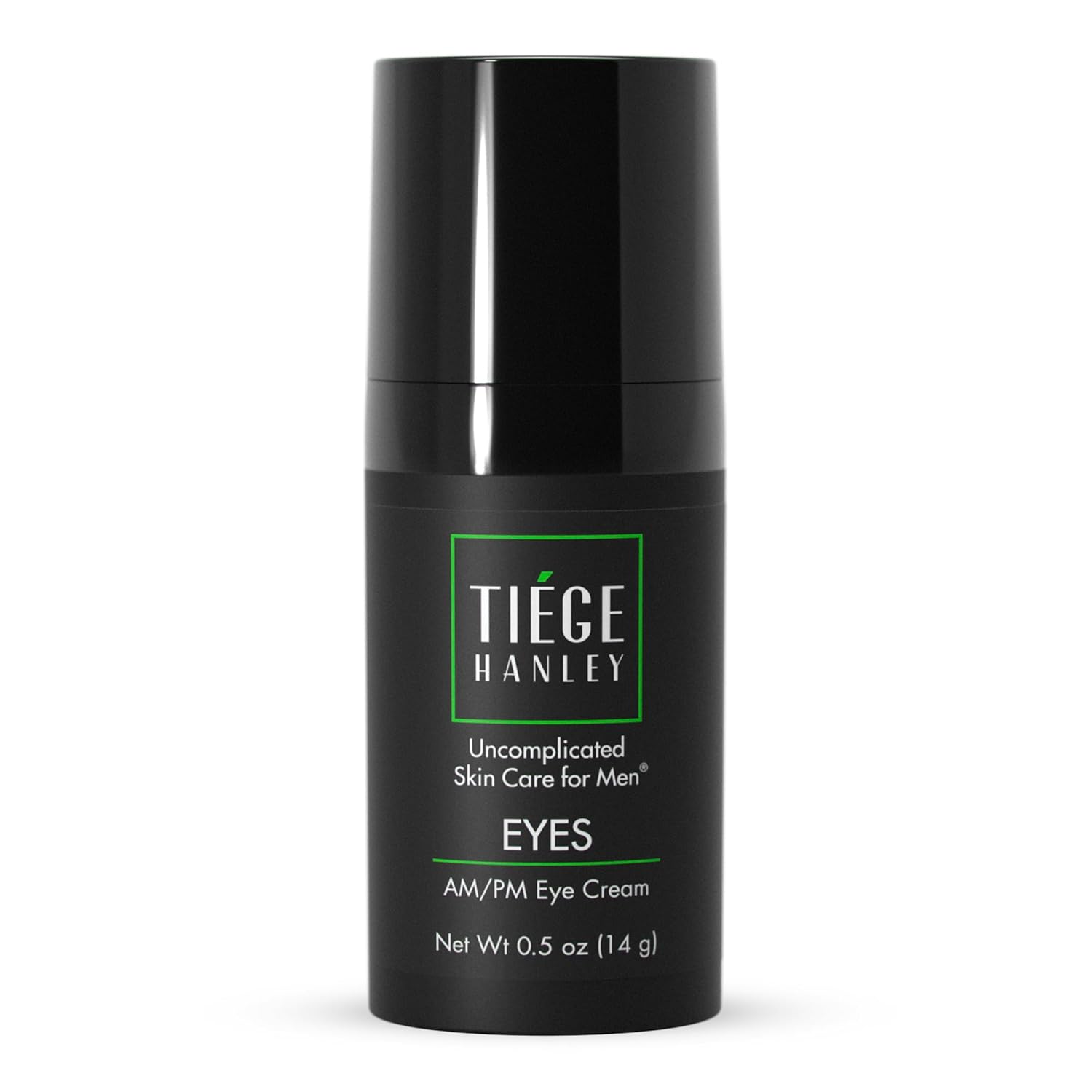 Tiege Hanley Mens Under Eye Cream For Dark Circles, Eyes - Eye Cream For Puffiness & Bags Under Eyes - Firming Anti-Aging Eye Wrinkle & Fine Lines Cream - Tightening Eye Bags Treatment For Men, 0.5 Oz