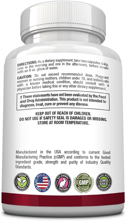 Approved Science? Cholestrin - Cholesterol Supplement - Support Cholesterol Levels - Rich in Antioxidants with Lecithin, Berberine HCL, Baca-Sci? Berry Complex - 60 Capsules - Made in USA