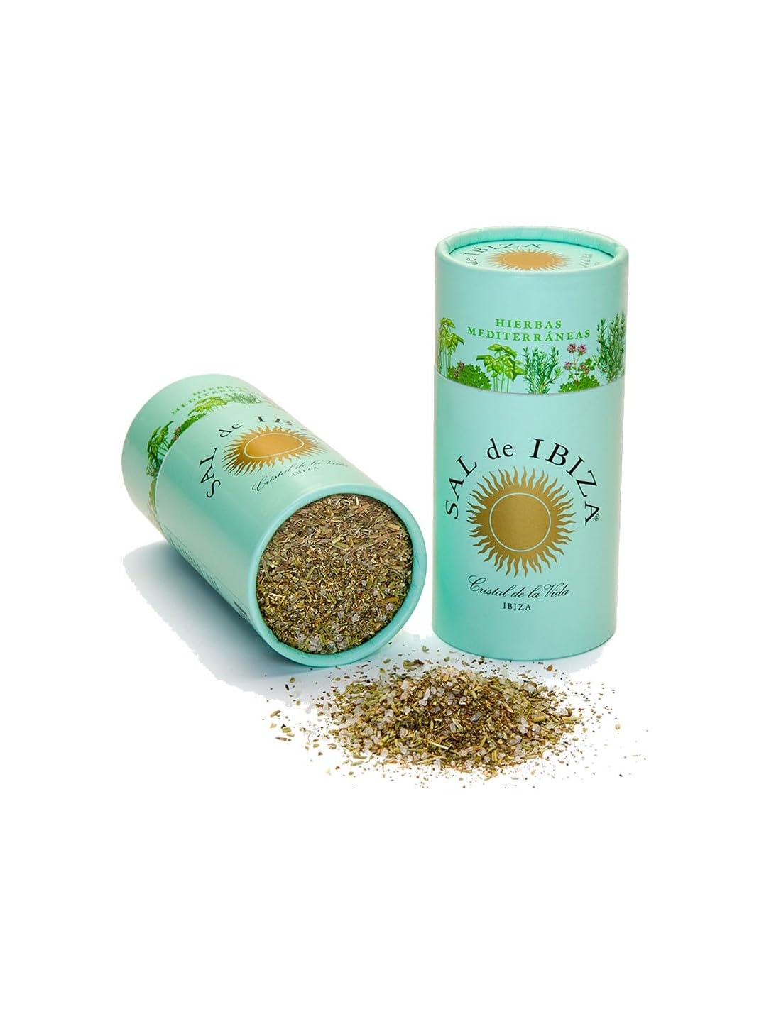 Sal De Ibiza Granito Salt Shaker Mediterranean Herbs (1.94 Ounce) : Grocery & Gourmet Food