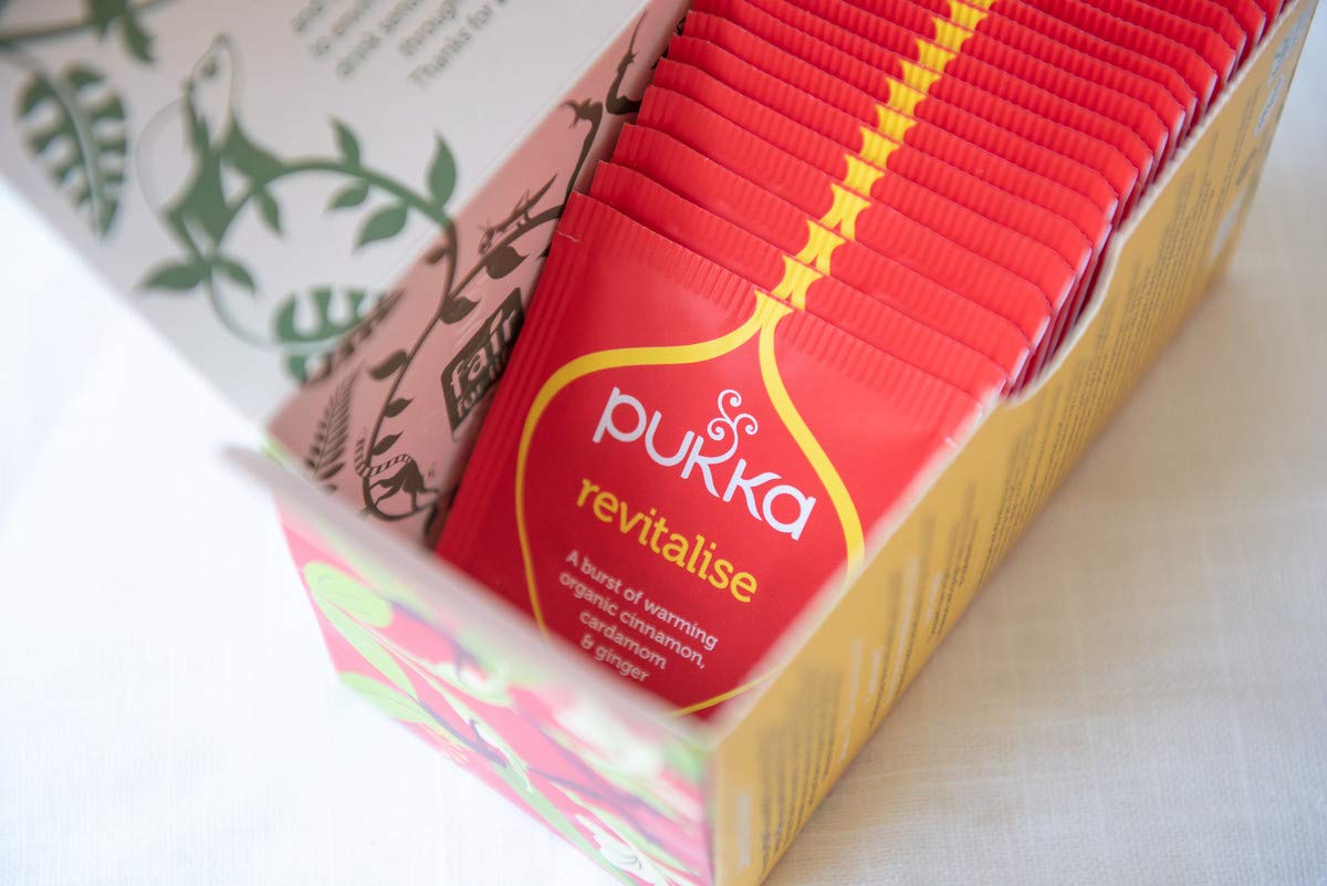 Pukka Organic Herbal Tea Revitalise 20 Tea Bags