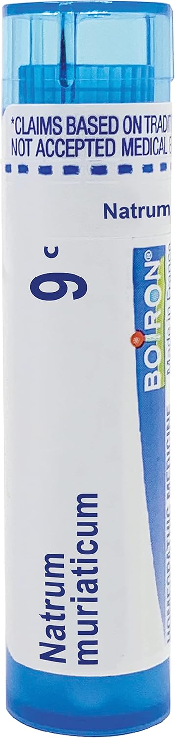 Boiron Natrum Muriaticum 9C Md 80 Pellets For Runny Nose Due To Allergies, Worse In Morning