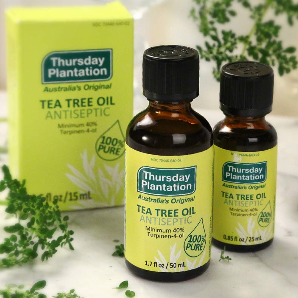 Thursday Plantation Australian Tea Tree Oil, Naturally Sourced Oil, Cleanses And Purifies, 0.5 Fl Oz