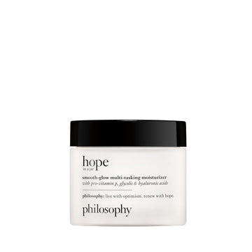 philosophy renewed hope in a jar smooth glow multi-tasking moisturizer, 2 Fl. Oz