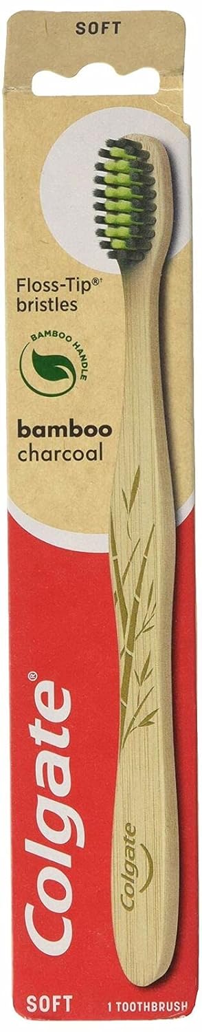 Colgate Colgate Bamboo Charcoal Toothbrush, Soft