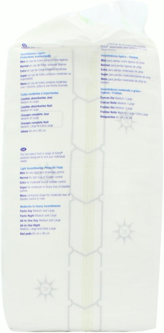 Alvita Extra Large Night Pants: All-in-One Incontinence Solution (Pack of 20)