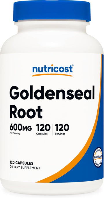 Nutricost Goldenseal Root 600Mg, 120 Capsules - Non-Gmo, Gluten Free, Vegetarian Capsules