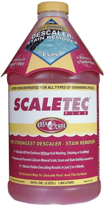 EasyCare 20064 Scaletec Plus Descaler and Stain Remover, 64 oz. Bottle : Health & Household