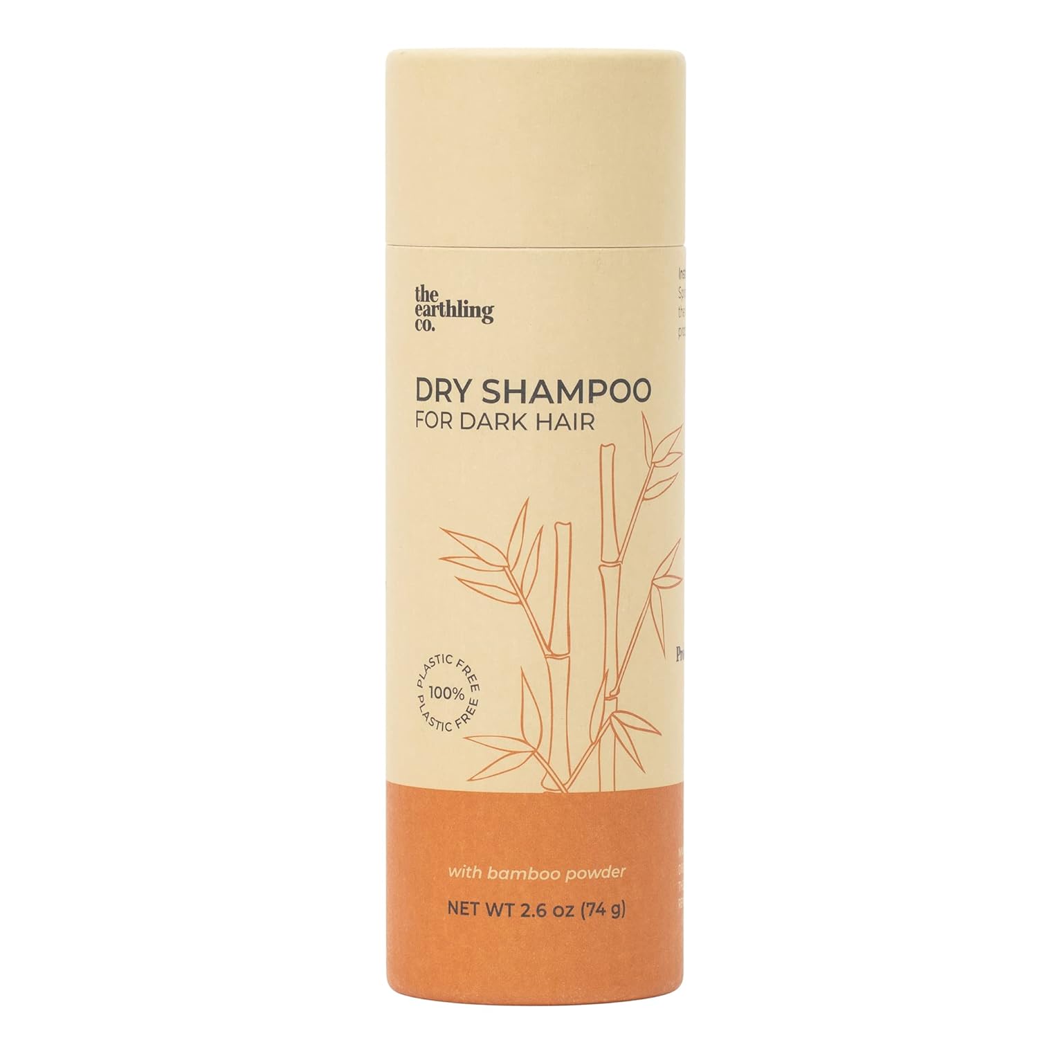 Dry Shampoo - Non Aerosol Volumizing Powder for Oil - Natural, Organic Ingredients for Brown and Black Hair - Talc-free formula with Rosemary Oil and Biotin (Dark Hair, 2.6 oz)