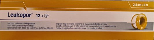 BSN Leukopor 2,5 cm x 5 m (12u)
