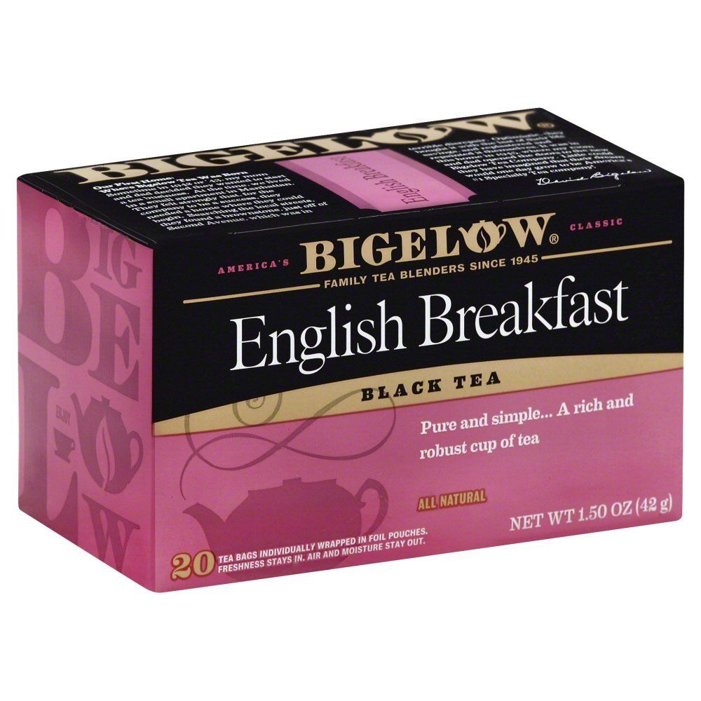 Bigelow Tea English Breakfast Tea, 20 Ct