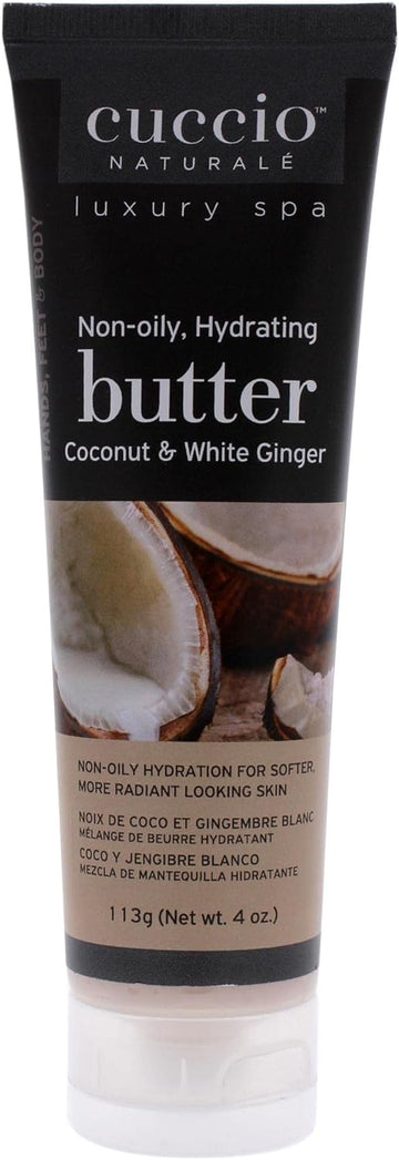 Coconut & White Ginger Butter Blend Tube 4Oz