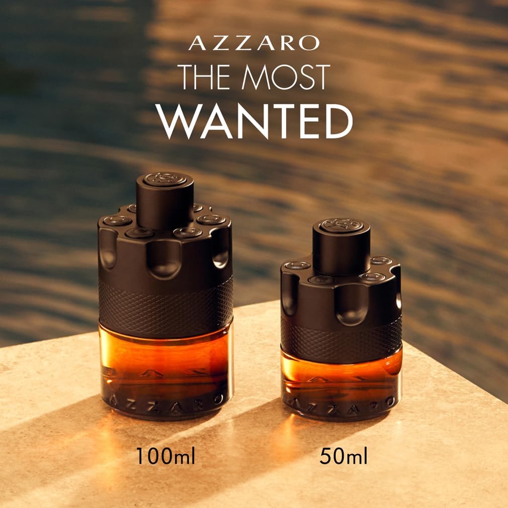 Azzaro The Most Wanted Parfum, Intense Men's Cologne, Spicy & Seductive Fragrance for Date Night, Lasting Wear, Irresistible Luxury Perfume for men, 50ml : Amazon.co.uk