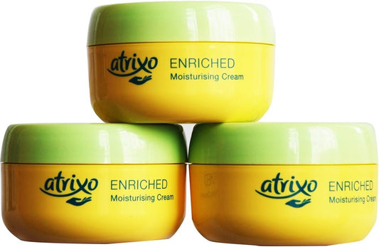 3 x Atrixo Enriched Moisturising Cream 200ml