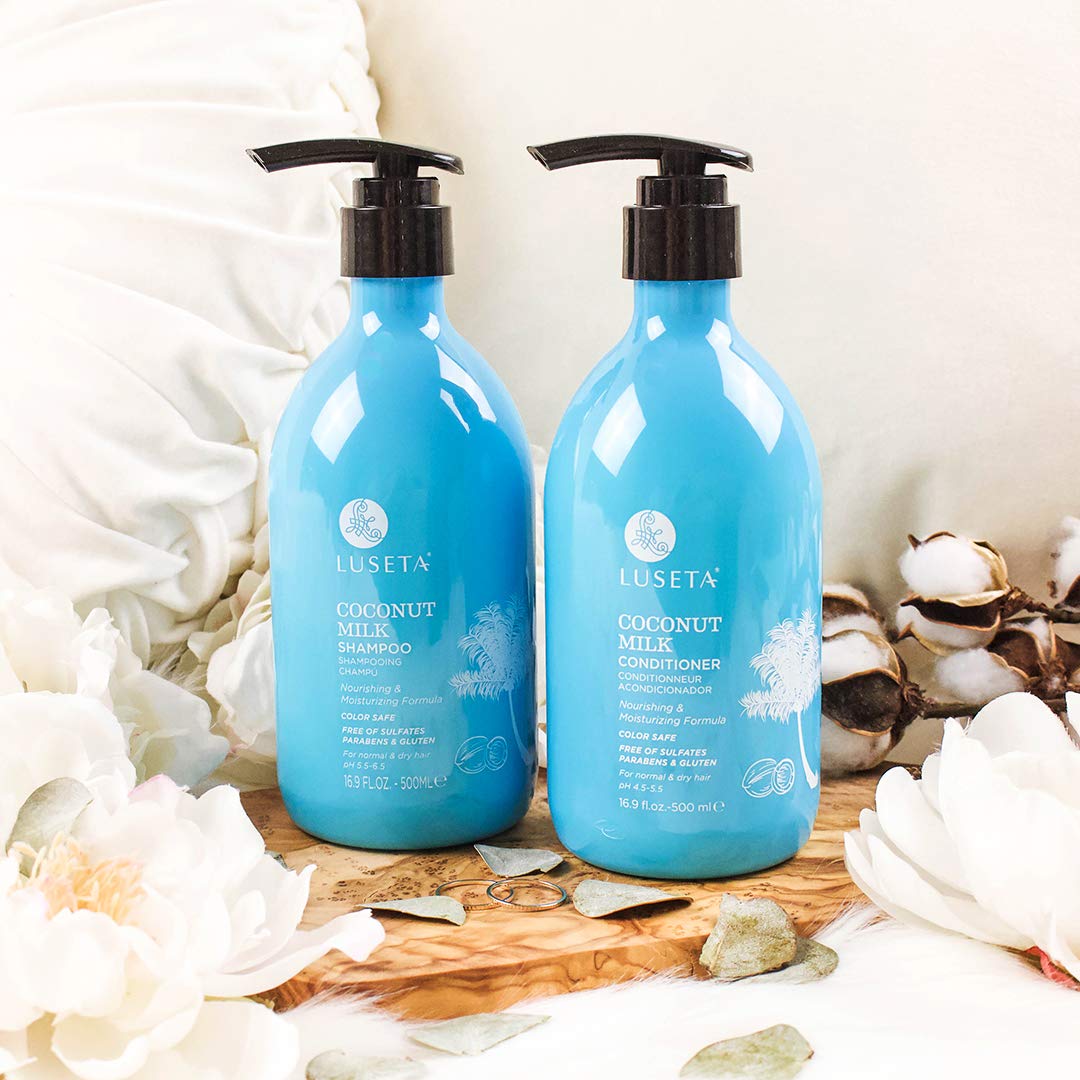 Luseta Marula Oil Hydrating Hair Shampoo - Salon Quality Shampoo That Cleanses, Protects, Nourishes And Conditions, Sulfate-Free, 33.8Oz : Beauty & Personal Care