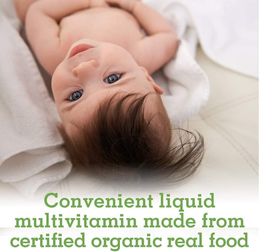 Garden Of Life Organic Baby Multivitamin Drops - Vegan, Gluten Free, Non-Gmo Multivitamins For Infants & Toddlers, 56 Servings, 1.9 Fl Oz