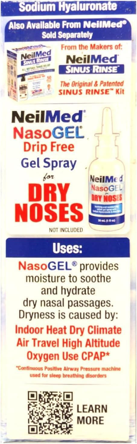 Neilmed Nasogel For Dry Noses 1 Oz (Pack Of 2)