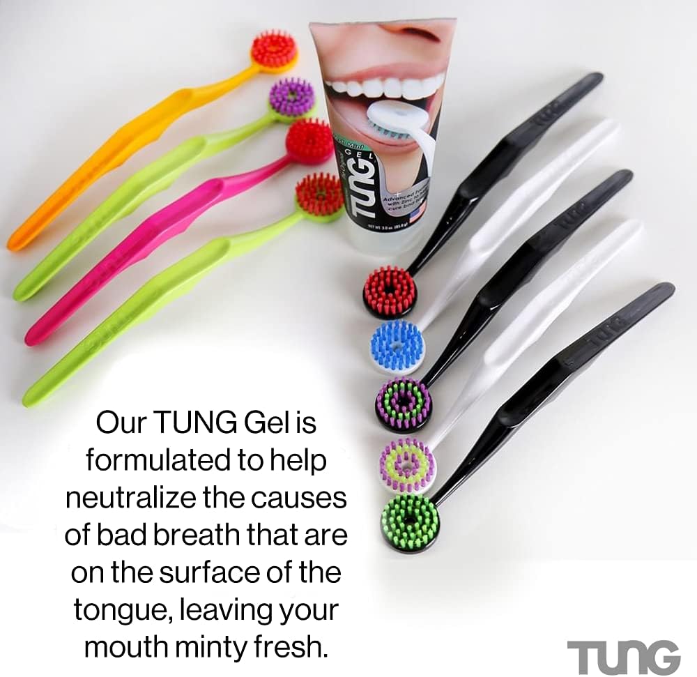 Tung, The Original Gel Tongue Cleaner, Fresh Mint, 85 gram (Pack of 2) : Amazon.co.uk: Health & Personal Care