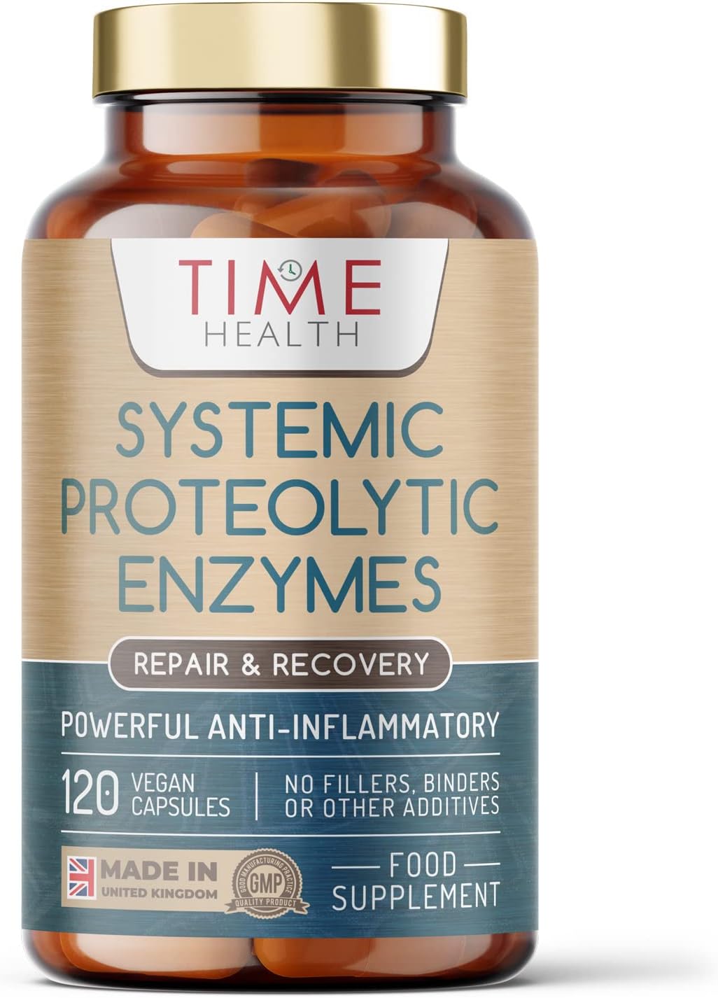 Systemic Proteolytic Enzymes Complex – Repair & Recovery – Mixed Enzyme Formula with Ginger & Ionic Trade Minerals – UK Made – Zero Additives – Pullulan : Amazon.co.uk: Health & Personal Care